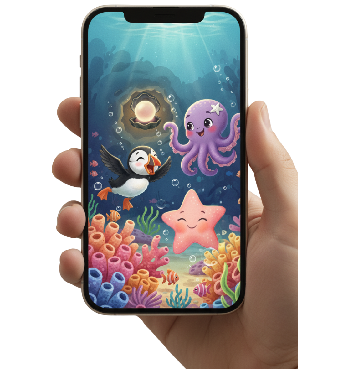 Story Ship - Vibrant underwater adventure with cute sea creatures